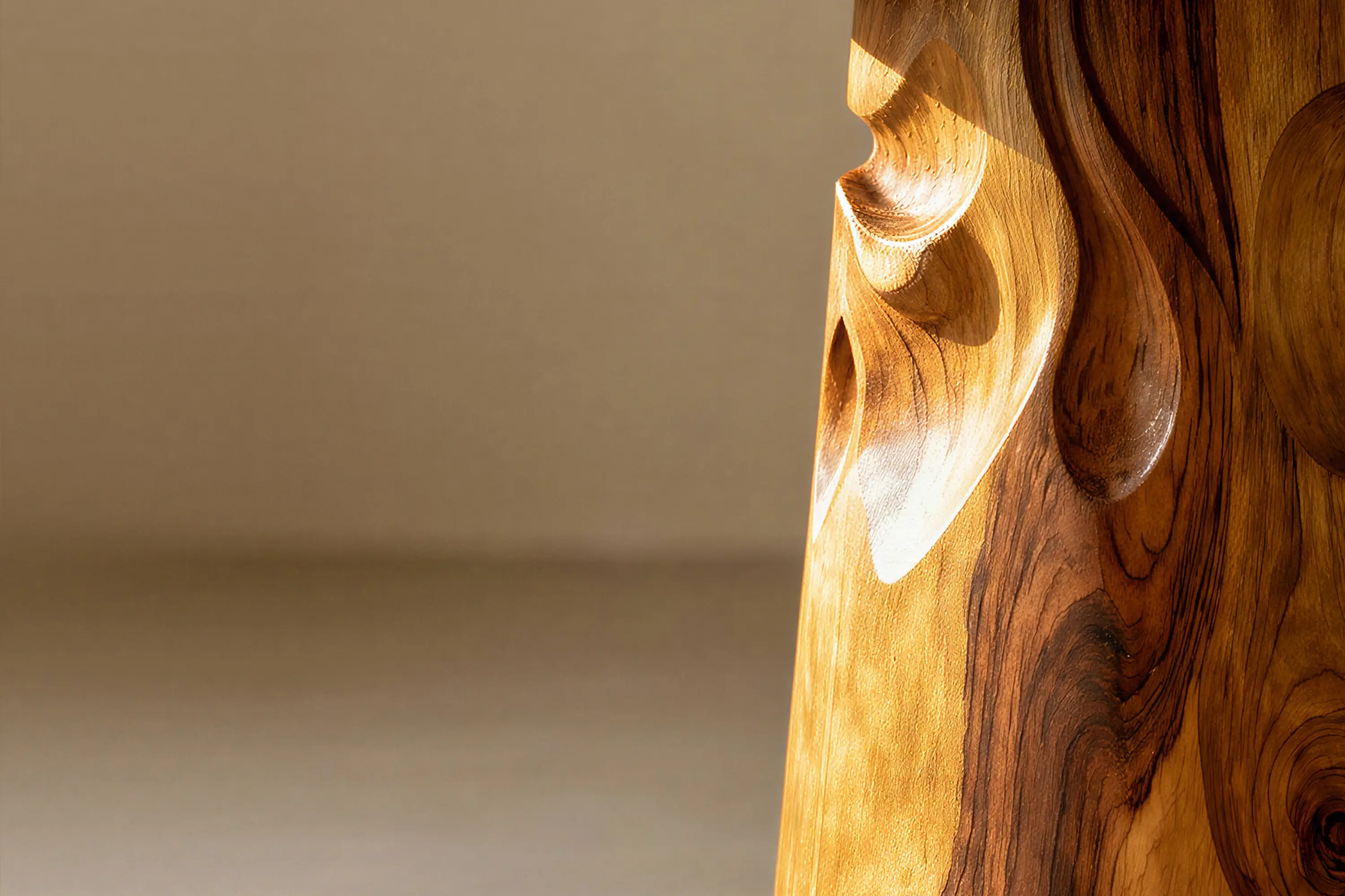 Wood grain construction detail
